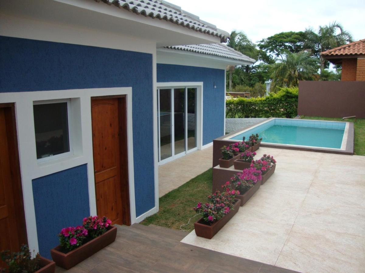 הוילה פרנפנמה Minha Casinha Azul Na Represa מראה חיצוני תמונה