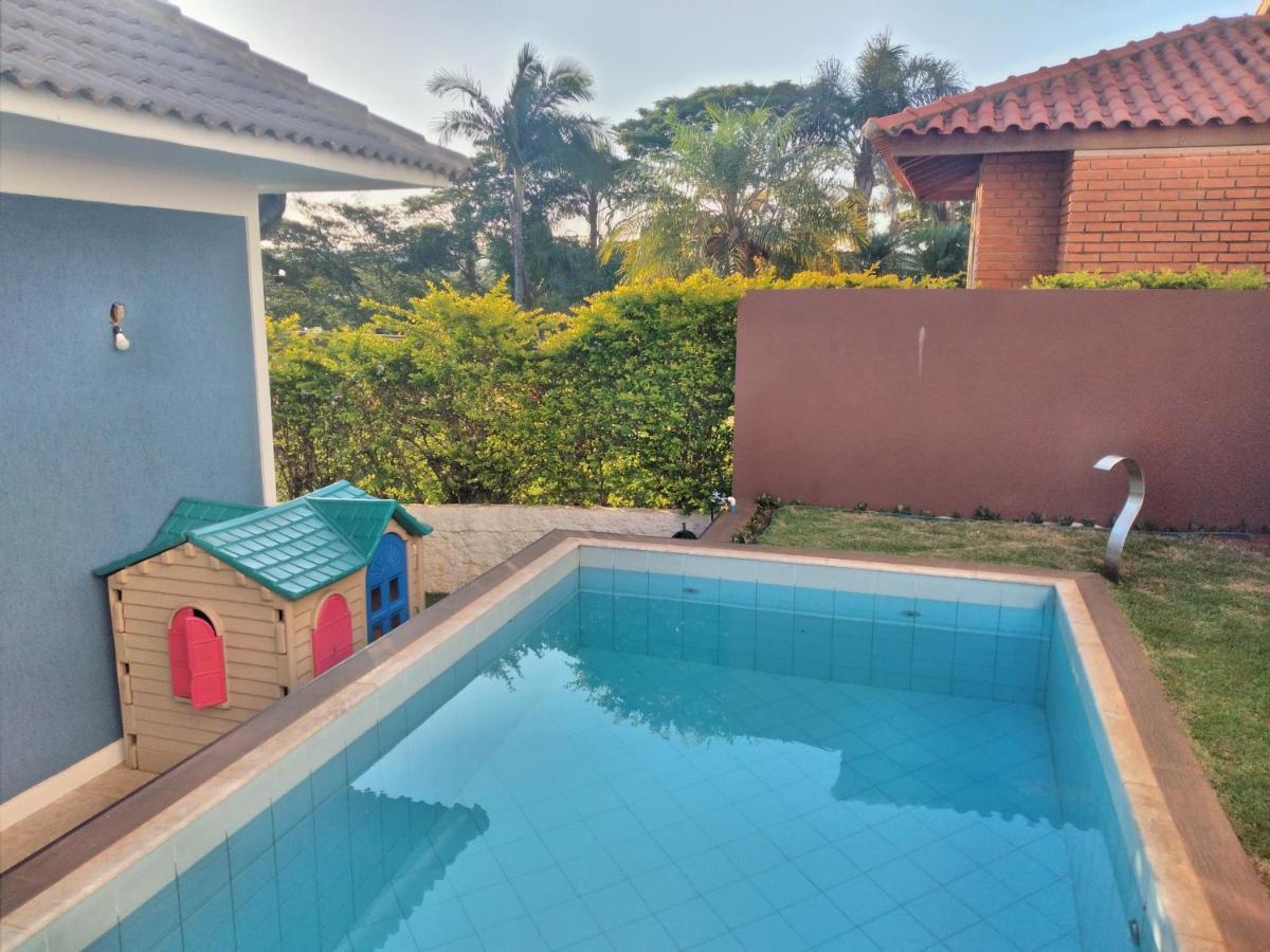 הוילה פרנפנמה Minha Casinha Azul Na Represa מראה חיצוני תמונה